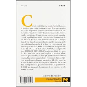 El siglo de los genocidios / The century of genocides (Spanish Edition)