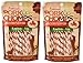Scott Pet Products 60 Count Pork Chomps Bacon Twists Treat, Mini - 2 Pack