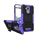 Asus ZenFone 3 Max ZC520TL Case, Starhemei Slim Hard PC Armor Hybrid Bumper TPU Soft Drop Protection Defender Case Cover for Asus ZenFone 3 Max 5.2 Inch (Armor-Purple)