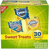 Nabisco Cookies Sweet Treats Variety Pack Cookies - with Oreo, Chips Ahoy, & Golden Oreo - 30 Snack Pack