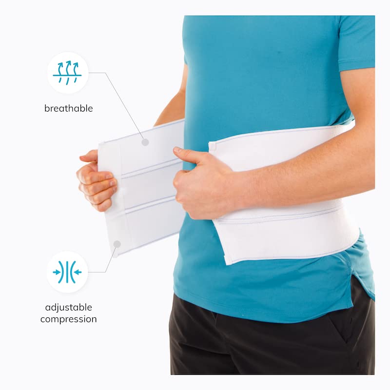 BraceAbility Plus Size Bariatric Abdominal Stomach Binder Belly