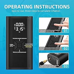 COSOOS Tire Inflator Portable Air Compressor, Air