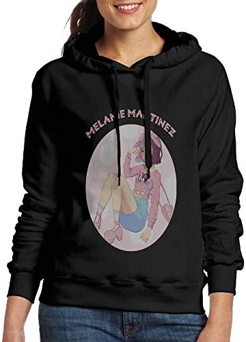 Lennakay Woman's American Music Artist Cry Baby Doll Hooded Sweatshirt Black