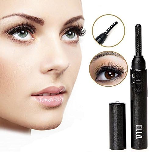 Fukkie Heated Eyelash Curler - Quick Eyelash Curler with Massage Function, Makeup Tools for Eyelashes Curling and Care