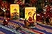 GiveU Santa Claus Flameless LED Timer Battery Operated Candle for Christmas Decoration, 6
