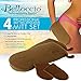 Belloccio Set of 4 Self Tanning Applicator Mitts; 2 Double Sided Large Mitts and 2 Mini Facial Tanning Mitts for Sunless Tan Lotions and Sprays