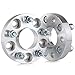 ECCPP Hubcentric Wheel Spacers 5x4.5 to 5x4.5 (2) 25mm 5x114.3 for Ford Jeep Hyundai Genesis Coupe Sedan Veloster Mazda3 Mazda5 Mazda6 RX8 MX5 CX7 MX6