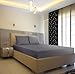Utopia Bedding Premium Cotton Fitted Sheet 300 Thread Count – 100% Combed Cotton Sateen - Super Soft Mercerized Fabric - Machine Washable (Full, Grey)
