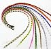 New 50pcs Grizzly synthetic Feather hair Extensions 16