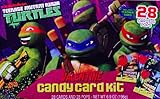 Nickelodeon Teenage Mutant Ninja Turtles Valentines Candy Card Kit !