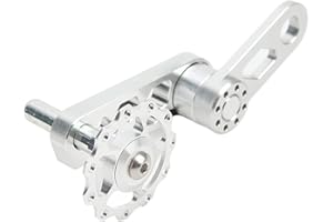 Bicycle Chain Tensioner for Single Speed Folding Bikes, Aluminum Alloy Rear Derailleur Chain Guide