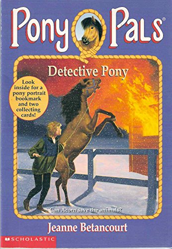 Detective Pony (Pony Pals, 17) 0590665847 Book Cover