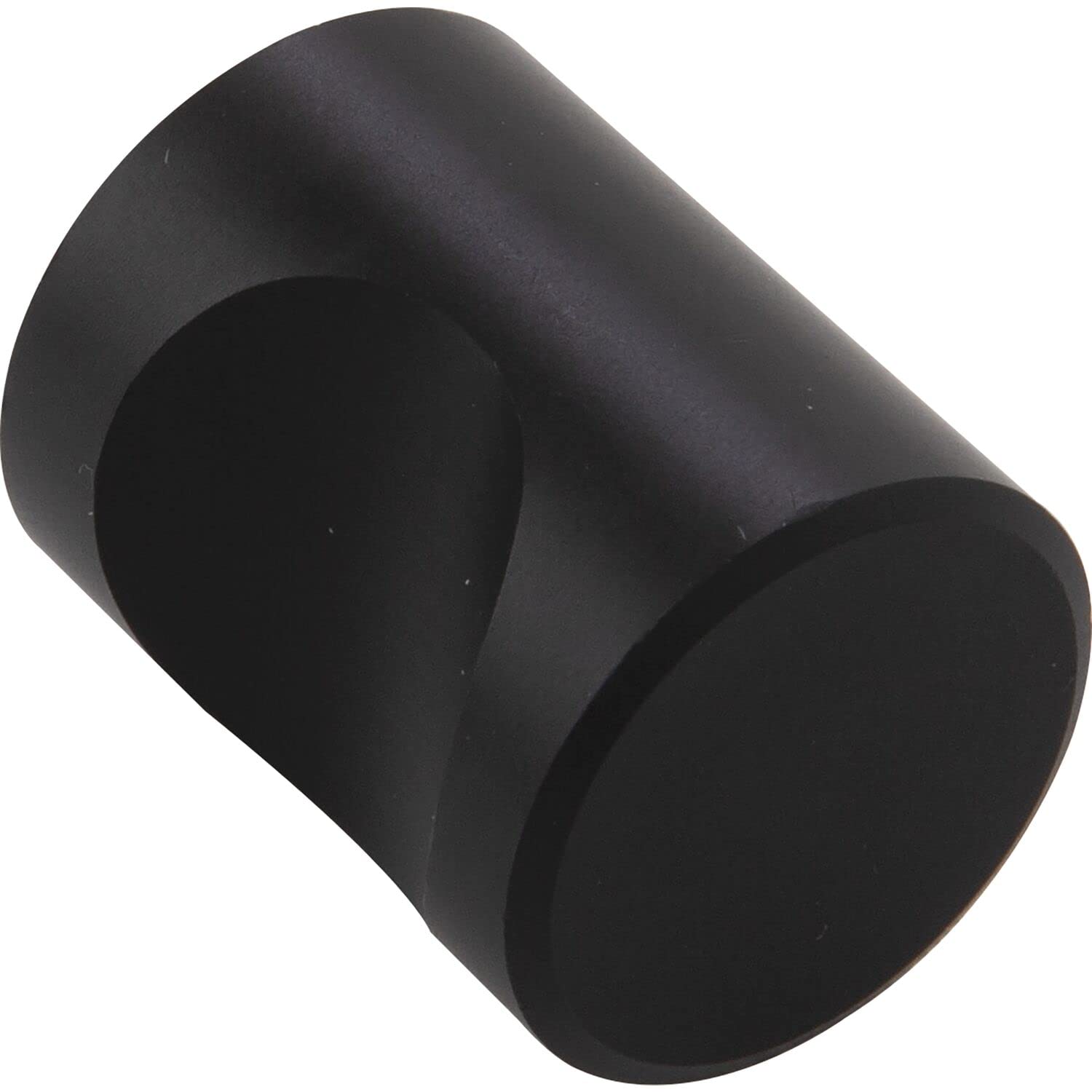 OBF Grimme Alasco 72 0520 46.16 Designer Drawer Knob Diameter 24 mm Depth 24 mm Diameter 20 mm Matt Black
