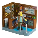 The Simpsons Series 13 Playset Military Antique Shop with Herman