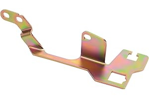DONFON Throttle and Kickdown Cable Bracket #157313 for Edelbrock Performer, Thunder AVS, Quadrajet Style Carburetors, Compatible with TH350, 700R4, 2004R Transmission Cables