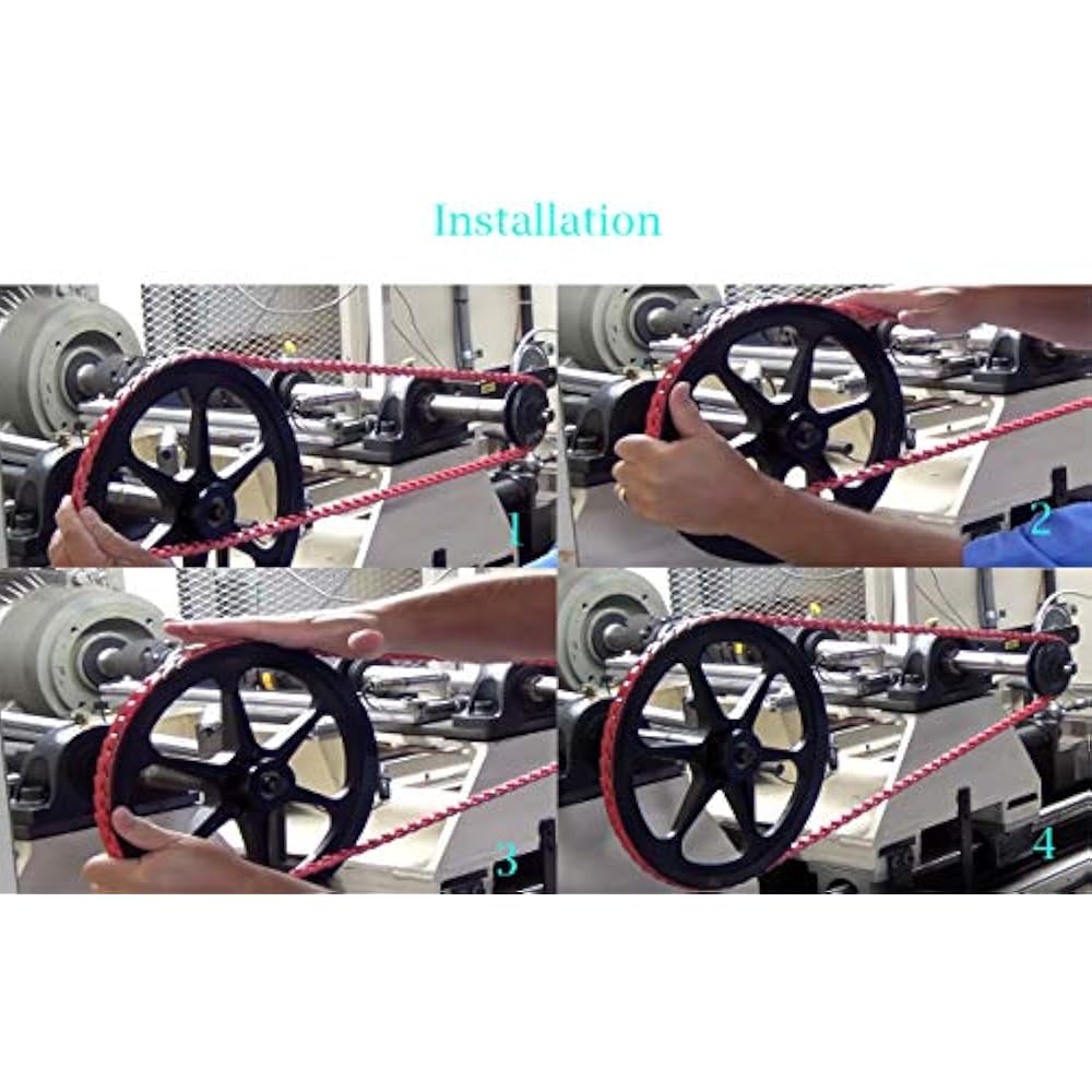 V Belt Adjustable Link VBelt 3/8inches X 5feet Z Industrial