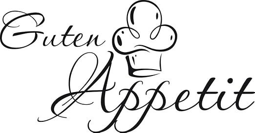 Grazdesign Wandtattoo Kuche Guten Appetit Mit Mutze Kuchen Aufkleber Fur Wande Schranke Fliesen Mobel 57x30cm 070 Schwarz Amazon De Kuche Haushalt