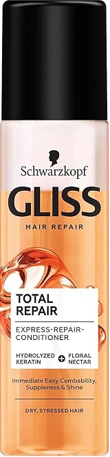 Gliss Kur Express Repair Conditioner Total Repair 3 x 200 Ml Hair Care view 3