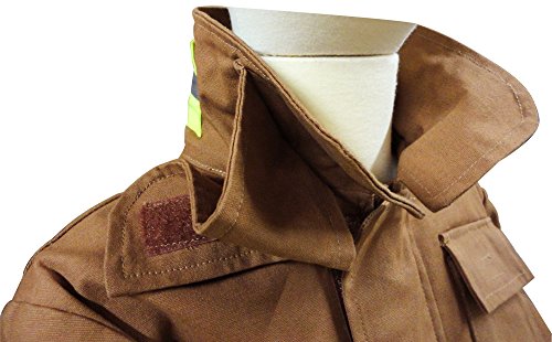 Aeromax Jr. Fire Fighter Bunker Gear, Tan, Size 6/8
