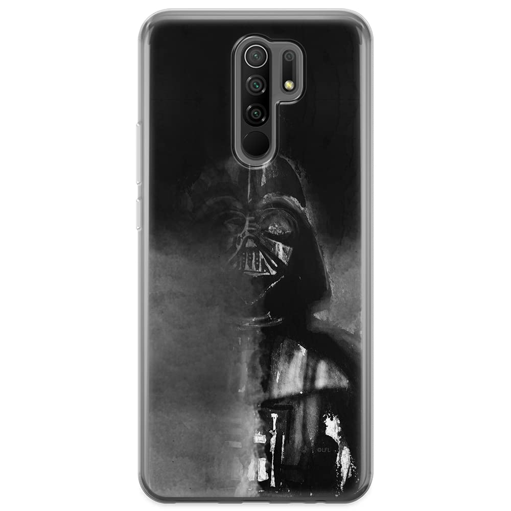 ERT GROUP mobile phone case for Xiaomi REDMI 9 original and officially Licensed Star Wars pattern Darth Vader 004 optimally adapted to the shape of the mobile phone, case made of TPU
