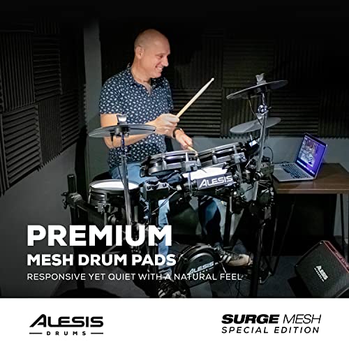 Alesis Drums Surge Mesh SE Kit Electric Drum Set with USB MIDI