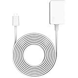10ft Power Adapter for Ring Indoor Cam, White
