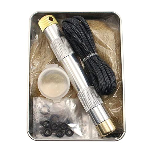 Lixada Fire Starter Kit, Fire Starter Survival Tool Fire Piston Kit