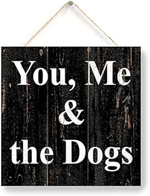 me and the dogs wall art