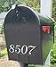 White - Mailbox Numbers 2