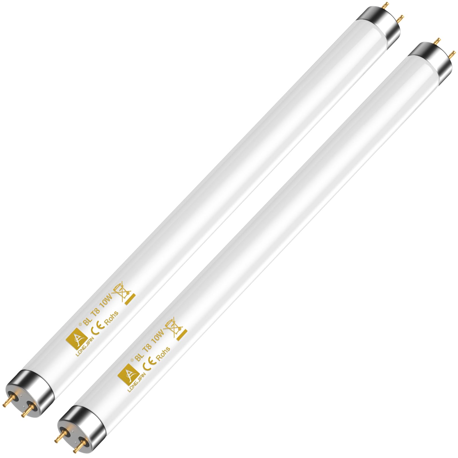 Photo 1 of DFAGIE Replacement Bulb for Indoor Bug Zapper, T8 Fluorescent Light Tube Replacement Bulb for Bug Zapper, CHLJ-20P, 2 Pack