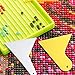 4 Pieces 5D Diamond Painting Fix Tools Diamond Painting Aligning Tool Diamond Art Repair Accessories for Diamond Painting Kits, Yellow and White