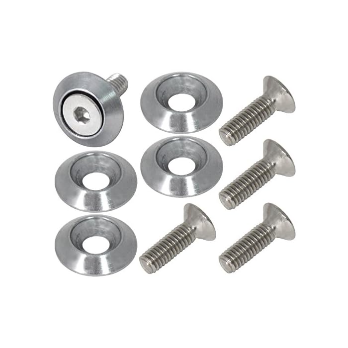 Buy Uinversal 5 Piece Jdm Gunmetal Billet Aluminum Engine Bay Dress Up