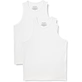 Amazon Essentials Men's Sleeveless Super Soft Modal Undershirt, Pack of 2