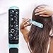 KINGDOMCARES Professional Ceramic Hair Straightening Brush Anti Scald Hair Straightener Comb Blue