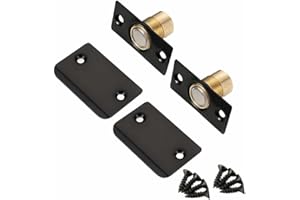 Begot 2PCS Closet Door Magnetic Catch with Fastening Screws, Heavy-Duty Ball Catch Replacement Latch for Invisible Closet, Ga