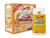 Bob's Red Mill Organic High Fiber Pancake & Waffle, Whole Grain Mix, 26-Ounce Bags (Pack of 4)