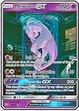 Pokemon Mewtwo-GX 78/73 Secret Rare Sun & Moon: Shining Legends Cards