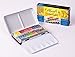 Sennelier Watercolor Metal Bx 12 Half Pan Set