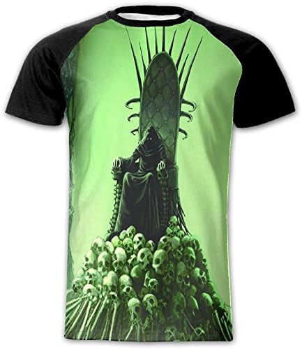 Greek Mythology God Of Underworld Hades Lonely Skulls Throne Jersey Baseball Tee T Shirts For Men Tshirt