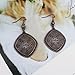 Coolcoco Fashion Metal Vintage Earrings Set with Dangle Pendant for Women Lady Girls Prime (9 pieces/set)