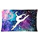Home Decorative Gymnastic with Print Galaxy Pattern Pillowcase Cushion Cover Design 12 x 20 Inches