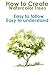 How to Create Watercolor Trees : easy to follow  and easy to understand