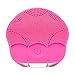 LANDWIND Facial Cleansing Brush, Sonic Silicone Scrubber, Face Vibrating Massager, IPX7 Waterproof, Rechargeable, Deep Cleaning for All Skins, Anti-Aging Facial, Exfoliation (Rose)