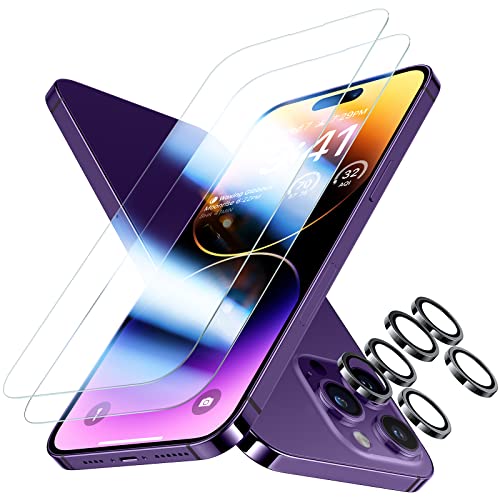 TORRAS 2023 Latest Upgraded Model 2Pack iPhone 14 Pro Screen Protector