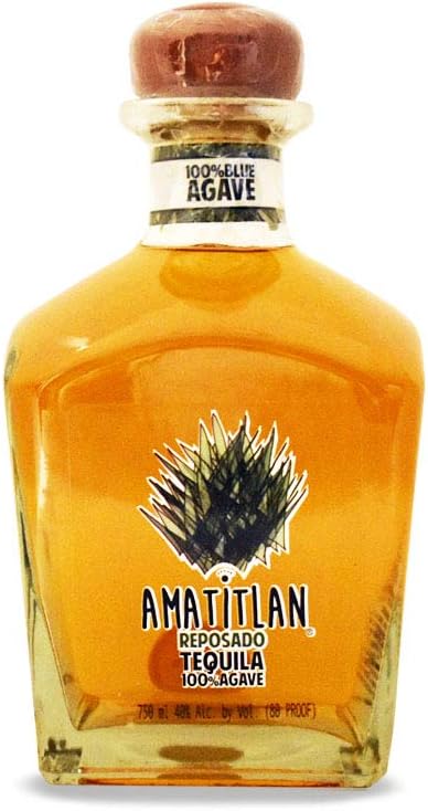 Amatitlan Reposado Tequila 100 Agave 75cl Amazon Co Uk Beer