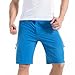 TOMSHOO Men's Baggy Cycling Shorts Breathable Loose-Fit Mountain Bike Shorts Outdoor Sports MTB Cycling Running Half Pants