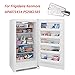 216702900 Freezer Door Key for Fri-gidaire Kenmore GE AP4071414 PS2061565 Replaces AP4301346 PS1991481 AP2113733 06599905 08037402 12849(Metal)