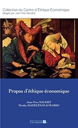 Propos d'éthique économique