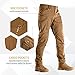 M-Tac Conquistador Flex Tactical Pants - Military Style Men's Cargo Pants with Pockets (Coyote Brown, W30 / L30)