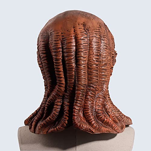 Vecna Mask Scary Halloween Cosplay Mask Horrific Demon Monster Devil